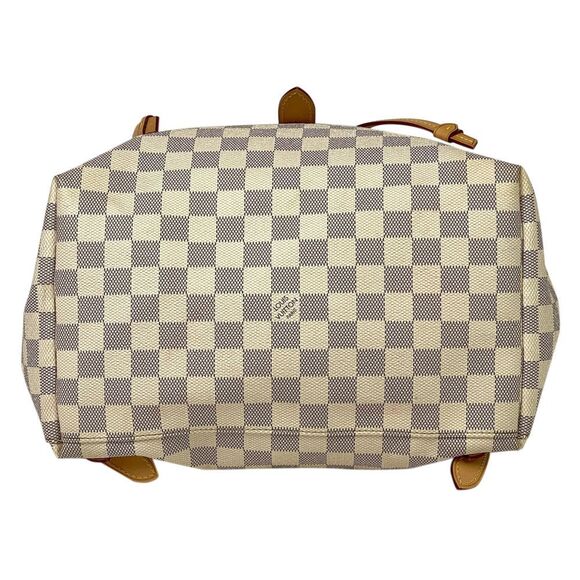 Louis Vuitton Sperone Backpack Daypack Rucksack Damier Azur White - Picture 3 of 14